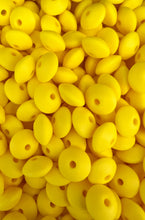 Load image into Gallery viewer, 10 Qty 12mm Lentil Beads - Spacer Beads - Silicone Beads