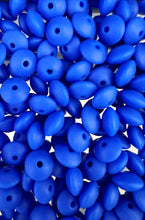 Load image into Gallery viewer, 10 Qty 12mm Lentil Beads - Spacer Beads - Silicone Beads