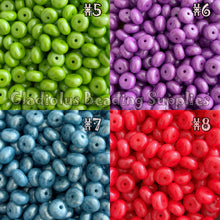 Load image into Gallery viewer, 14mm Opal Abacus Solid Color Beads, Silicone Bead