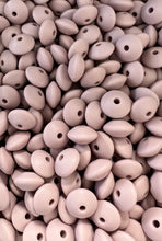 Load image into Gallery viewer, 10 Qty 12mm Lentil Beads - Spacer Beads - Silicone Beads