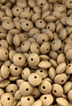 Load image into Gallery viewer, 10 Qty 12mm Lentil Beads - Spacer Beads - Silicone Beads