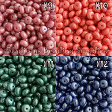 Load image into Gallery viewer, 14mm Opal Abacus Solid Color Beads, Silicone Bead