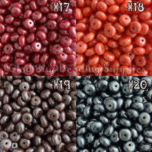 Load image into Gallery viewer, 14mm Opal Abacus Solid Color Beads, Silicone Bead