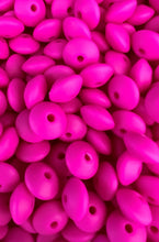 Load image into Gallery viewer, 10 Qty 12mm Lentil Beads - Spacer Beads - Silicone Beads