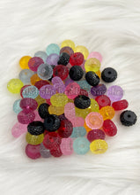 Load image into Gallery viewer, 10 Pcs 12mm - Clear/Black Spacer - Round Spacers - Metal Alloy Beads - Rondelle