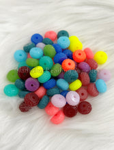 Load image into Gallery viewer, 10 Pcs 12mm - Solid Rondelle Spacer - Round Spacers - Metal Alloy Beads - Rondelle