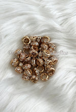 Load image into Gallery viewer, 10 Pcs 12mm - Rhinestone Spacer - Round Spacers - Metal Alloy Beads - Abacus