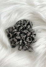Load image into Gallery viewer, 10 Pcs 12mm - Rhinestone Spacer - Round Spacers - Metal Alloy Beads - Abacus