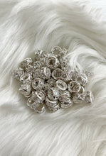 Load image into Gallery viewer, 10 Pcs 12mm - Rhinestone Spacer - Round Spacers - Metal Alloy Beads - Abacus