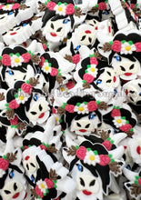 Load image into Gallery viewer, 1 Pc 27mm*26mm - Cow Beads - Flower Beads - Silicone Beads - Focal Beads