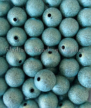 Load image into Gallery viewer, 25 Qty 20mm Wrinkle Print - Acrylic Solid Beads - Bubblegum Beads - Chunky Beads