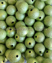 Load image into Gallery viewer, 25 Qty 20mm Wrinkle Print - Acrylic Solid Beads - Bubblegum Beads - Chunky Beads