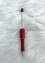 Load image into Gallery viewer, Rhinestone Beadable Plastic Pen - Blank Plastic Pen