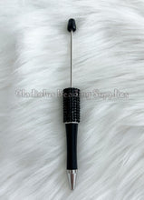 Load image into Gallery viewer, Rhinestone Beadable Plastic Pen - Blank Plastic Pen