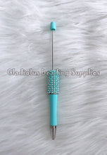 Load image into Gallery viewer, Pearl Beadable Plastic Pen - Blank Plastic Pen