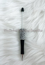 Load image into Gallery viewer, Pearl Beadable Plastic Pen - Blank Plastic Pen
