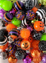 Load image into Gallery viewer, 50 Qty 20mm Halloween Mixed - Acrylic Mixed Beads - Chunky Beads