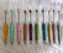 Load image into Gallery viewer, Beadable Plastic Pen - Blank Plastic Pen (On Sale)