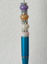 Load image into Gallery viewer, 10 Pcs 14mm - Rhinestone AB Round Spacer - Big Hole - Round Spacers - Metal Alloy Beads