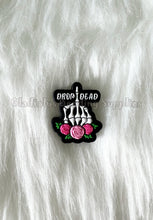 Load image into Gallery viewer, 1 Pc 30mm*25mm - Drop Dead Beads - Skull Beads - Loose Beads - Silicone Beads - Focal Beads - Halloween Beads