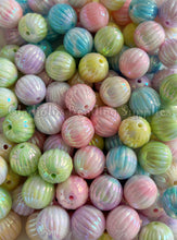 Load image into Gallery viewer, 10 Pcs 16mm - Mixed Pumpkin Beads - AB Beads - Acrylic Beads