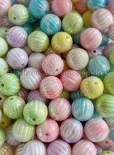 Load image into Gallery viewer, 10 Pcs 16mm - Mixed Pumpkin Beads - AB Beads - Acrylic Beads