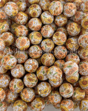 Load image into Gallery viewer, 15mm Sunflower Print Silicone Bead, Loose Beads