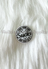 Load image into Gallery viewer, 1 Pc 27mm*27mm - Stay In Your Lane Beads - Silicone Beads - Focal Beads