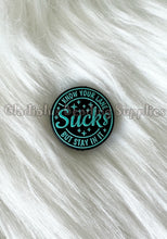 Load image into Gallery viewer, 1 Pc 27mm*27mm - Stay In Your Lane Beads - Silicone Beads - Focal Beads