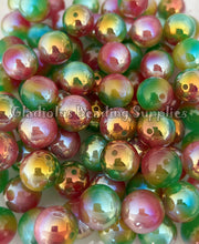 Load image into Gallery viewer, 16mm Watermelon Color UV Beads - Acrylic Beads - Bubblegum Beads - Chunky Beads
