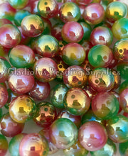 Load image into Gallery viewer, 16mm Watermelon Color UV Beads - Acrylic Beads - Bubblegum Beads - Chunky Beads