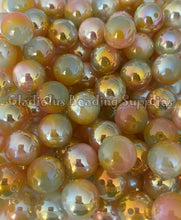 Load image into Gallery viewer, 16mm Yellowish UV Beads - Acrylic Beads - Bubblegum Beads - Chunky Beads