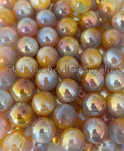 Load image into Gallery viewer, 16mm Sunshine UV Beads - Acrylic Beads - Bubblegum Beads - Chunky Beads