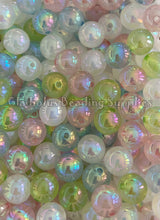 Load image into Gallery viewer, 16mm Clear Mixed Beads - Acrylic Beads - Bubblegum Beads - Chunky Beads