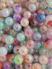 Load image into Gallery viewer, 16mm Marble Mixed Beads - Acrylic Beads - Bubblegum Beads - Chunky Beads