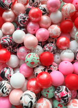 Load image into Gallery viewer, 15mm Valentine Mixed Theme, Solid Color Beads, Silicone Bead, Loose Beads