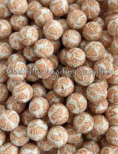 Load image into Gallery viewer, 15mm Christmas Tree Print Silicone Bead
