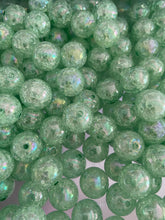Load image into Gallery viewer, 20mm Cracked Acrylic Beads - Acrylic Beads - Bubblegum Beads - Chunky Beads