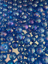 Load image into Gallery viewer, 20mm Cracked Acrylic Beads - Acrylic Beads - Bubblegum Beads - Chunky Beads