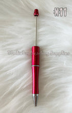 Load image into Gallery viewer, Set of 10 Beadable Plastic Pen - Blank Plastic Pen (On Sale)