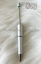 Load image into Gallery viewer, Set of 10 Beadable Plastic Pen - Blank Plastic Pen (On Sale)
