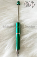 Load image into Gallery viewer, Set of 10 Beadable Plastic Pen - Blank Plastic Pen (On Sale)