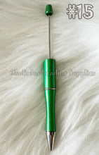 Load image into Gallery viewer, Set of 10 Beadable Plastic Pen - Blank Plastic Pen (On Sale)