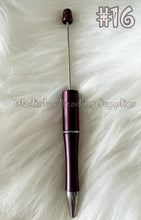 Load image into Gallery viewer, Set of 10 Beadable Plastic Pen - Blank Plastic Pen (On Sale)