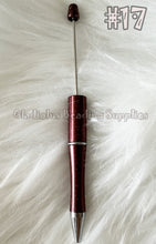 Load image into Gallery viewer, Set of 10 Beadable Plastic Pen - Blank Plastic Pen (On Sale)