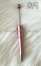 Load image into Gallery viewer, Set of 10 Beadable Plastic Pen - Blank Plastic Pen (On Sale)