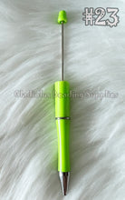 Load image into Gallery viewer, Set of 10 Beadable Plastic Pen - Blank Plastic Pen (On Sale)