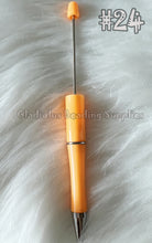 Load image into Gallery viewer, Set of 10 Beadable Plastic Pen - Blank Plastic Pen (On Sale)
