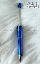 Load image into Gallery viewer, Set of 10 Beadable Plastic Pen - Blank Plastic Pen (On Sale)