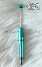 Load image into Gallery viewer, Set of 10 Beadable Plastic Pen - Blank Plastic Pen (On Sale)